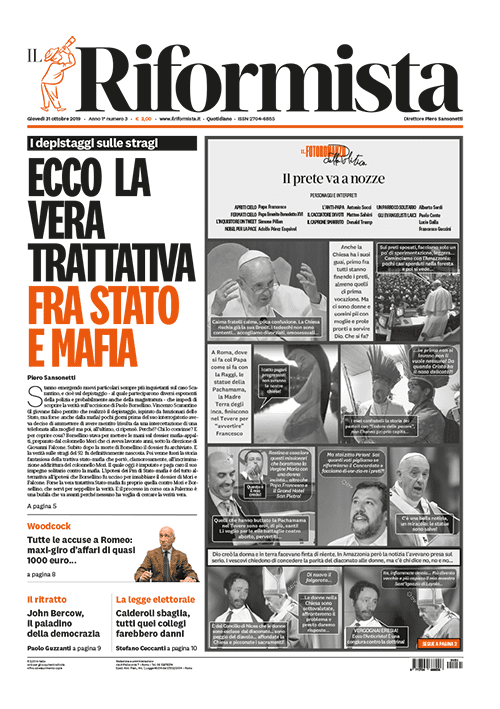 Quotidiano del 31 ottobre 2019
