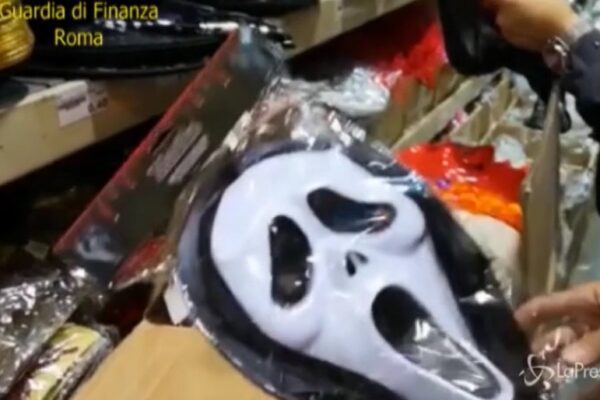 Roma, blitz ‘Halloween sicuro’: sequestrati 11 milioni di articoli pericolosi