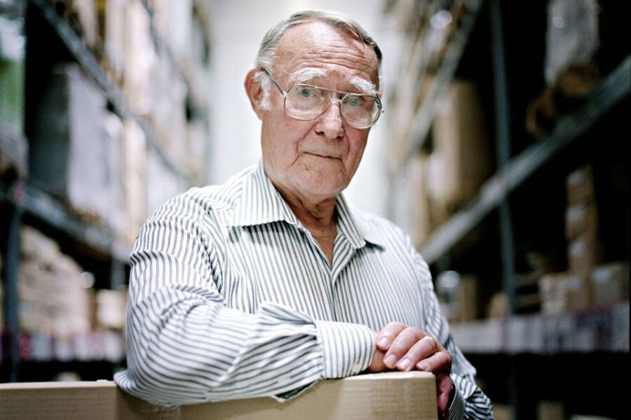 La storia di Ingvar Kamprad, l’uomo che ha fondato IKEA