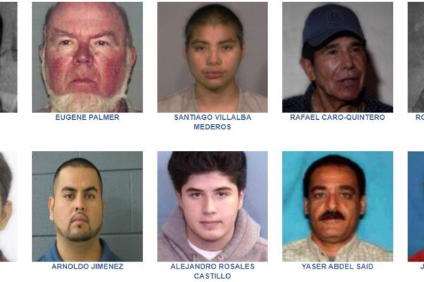 Ricercati FBI più pericolosi, la top ten