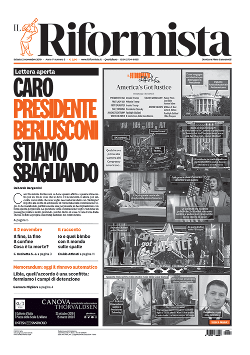 Quotidiano del 2 novembre 2019
