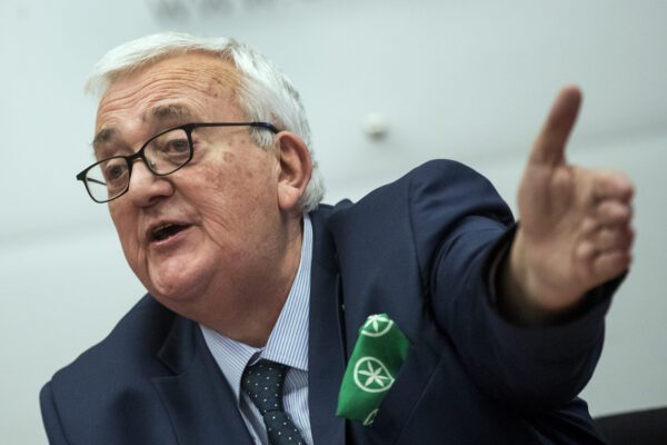 Foto Roberto Monaldo / LaPresse
15-03-2019 Roma
Cronaca
Convegno "L’idea di Europa"
Nella foto Mario Borghezio

Photo Roberto Monaldo / LaPresse
15-03-2019 Rome (Italy)
Conference "The idea of Europe"
In the pic Mario Borghezio