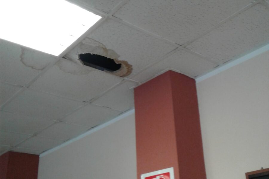 Crolla la controsoffittatura in carcere, l’allarme del sindacato: “Serve manutenzione urgente”