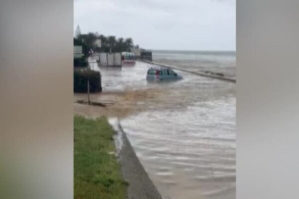 Maltempo, allagamenti anche sul litorale romano