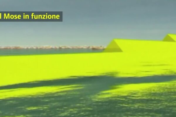 Il rendering del funzionamento del Mose