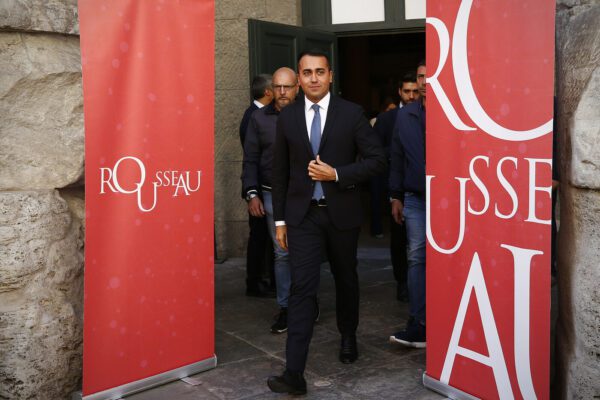 Foto Vincenzo Livieri – LaPresse 
14-09-2019 – Roma
Politica
Open comuni: scuola di formazione per gli amministratori M5s. Nella foto Luigi Di Maio

Photo Vincenzo Livieri – LaPresse 
14-09-2019 Rome
Politics
Open comuni: training school for M5s administrators. In the picture Luigi Di Maio