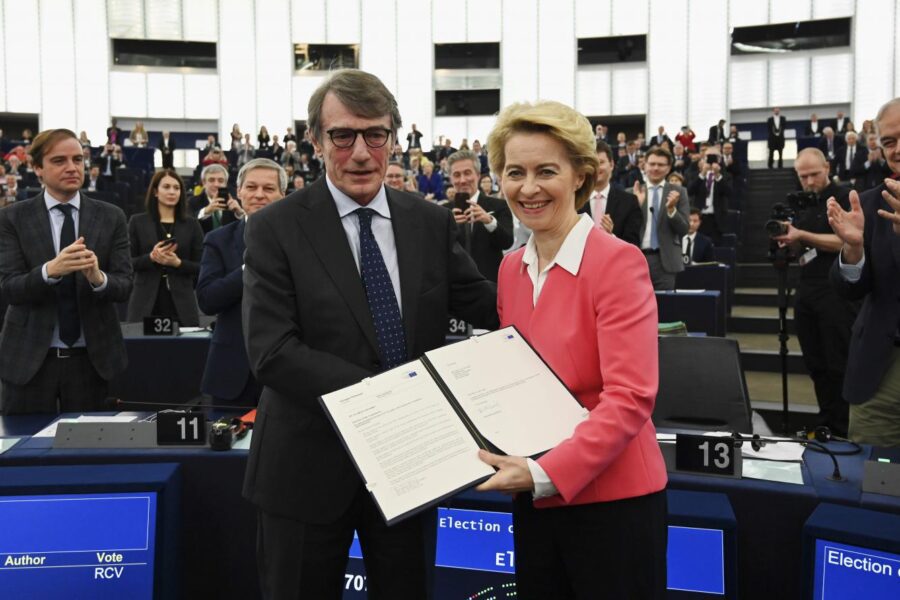 Via libera dell’Europarlamento alla Commissione targata von der Leyen