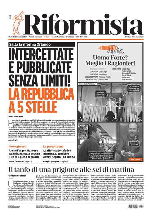 Quotidiano del 10 Dicembre 2019