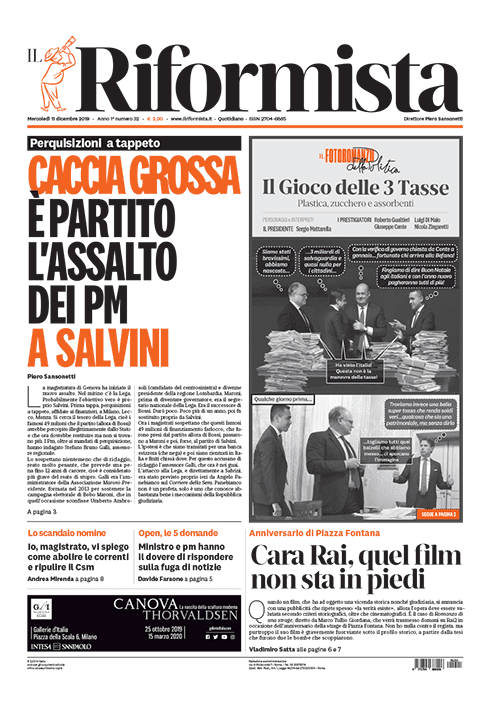 Quotidiano dell’11 Dicembre 2019