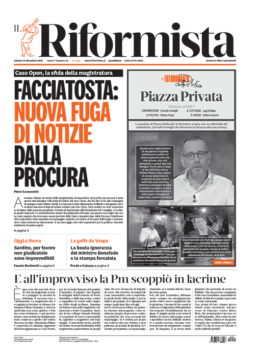 Quotidiano del 14 Dicembre 2019