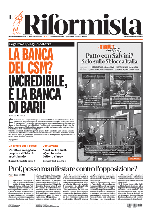 Quotidiano del 17 Dicembre 2019