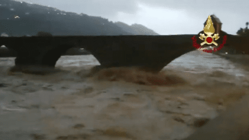 Maltempo in Liguria: 70 interventi dei vigili del fuoco nelle ultime 12 ore