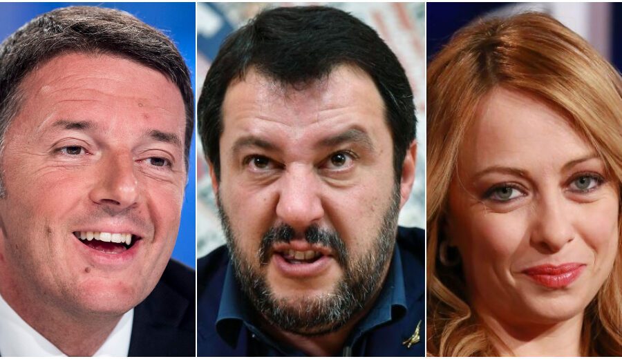 Sondaggio Swg: Lega in forte calo, bene Renzi e Fratelli d’Italia