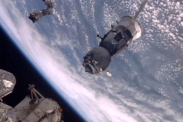 BEST QUALITY AVAILABLE

Undated handout image issued by the European Space Agency of the Soyuz capsule carrying Major Tim Peake and his two crewmates moments after it released itself from the International Space Station and undocked. PRESS ASSOCIATION Photo. Issue date: Saturday June 18, 2016. See PA story SCIENCE Peake. Photo credit should read: ESA/PA Wire

NOTE TO EDITORS: This handout photo may only be used in for editorial reporting purposes for the contemporaneous illustration of events, things or the people in the image or facts mentioned in the caption. Reuse of the picture may require further permission from the copyright holder.