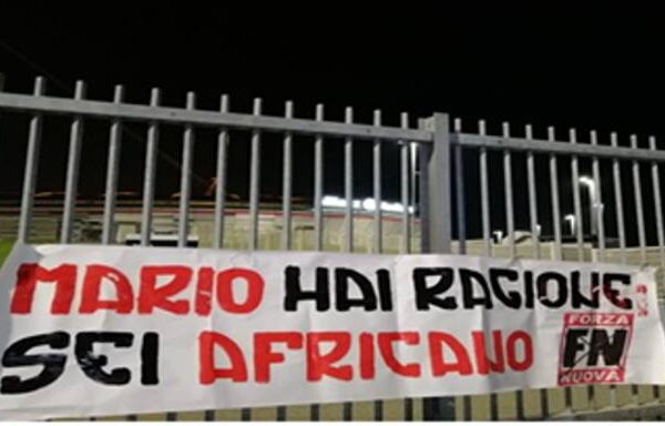 Insulti contro Balotelli allo Stadium di Torino, denunciati tre dirigenti di Forza Nuova