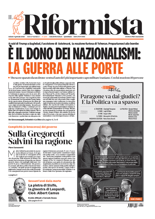 Quotidiano del 4 Gennaio 2020