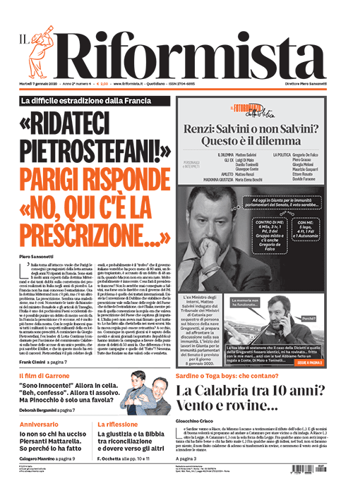 Quotidiano del 7 Gennaio 2020