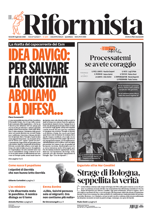 Quotidiano del 10 Gennaio 2020