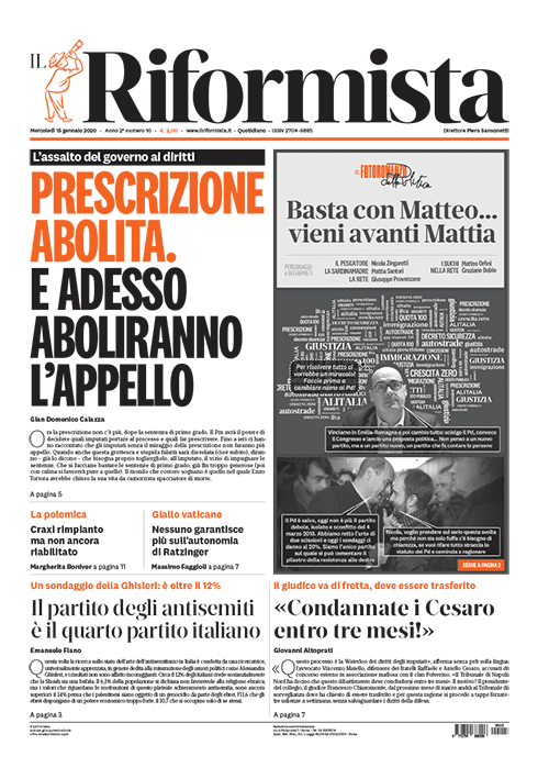 Quotidiano del 15 Gennaio 2020