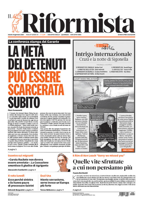 Quotidiano del 18 gennaio 2020