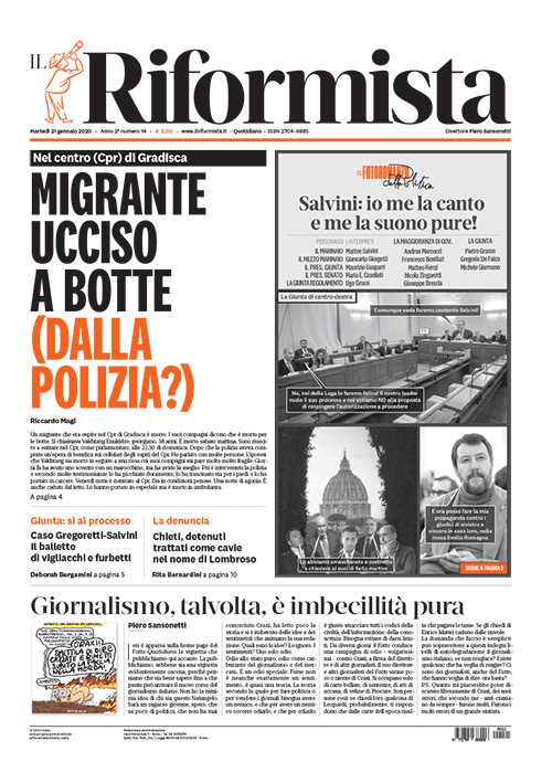 Quotidiano del 21 Gennaio 2020