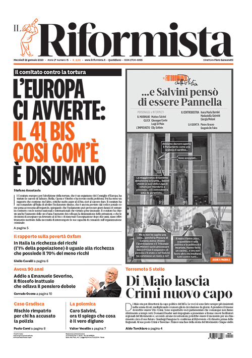 Quotidiano del 22 Gennaio 2020