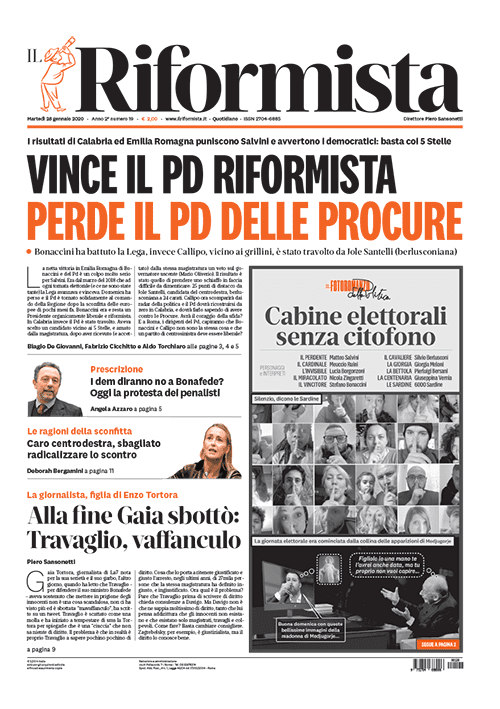 Quotidiano del 28 Gennaio 2020