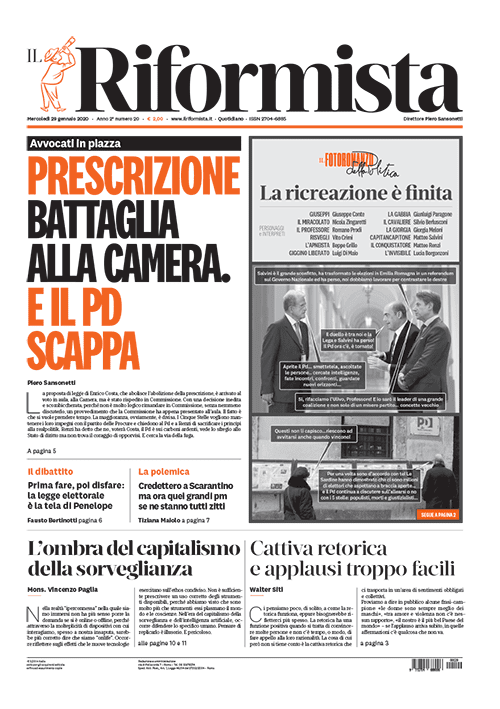 Quotidiano del 29 gennaio 2020