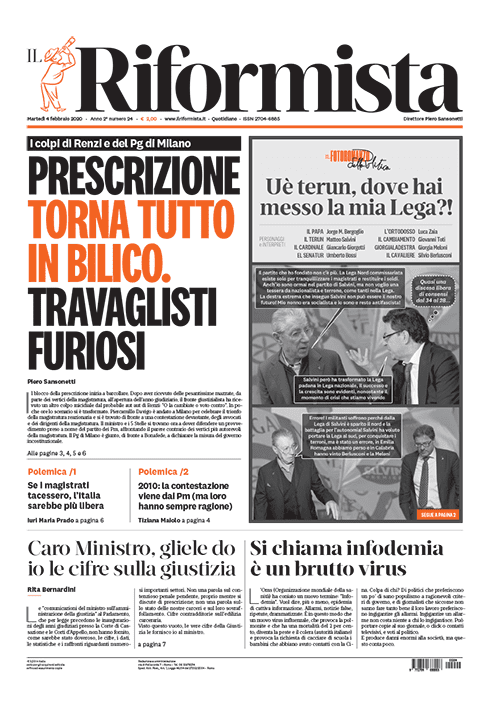 Quotidiano del 4 Febbraio 2020
