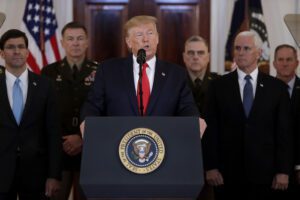 Trump: “Uccisione Soleimani era per fermare una guerra non per iniziarla”