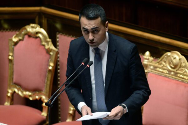 Foto Fabio Cimaglia / LaPresse
15-01-2020 Roma
Politica
Senato. Informativa del Ministro Luigi Di Maio sull’attuale scenario internazionale, con particolare riferimento alla situazione in Iran, Iraq e Libia
Nella foto Luigi Di Maio

Photo Fabio Cimaglia / LaPresse
15-01-2020 Rome (Italy)
Politic
Senate. Report by Minister Luigi Di Maio on the current international state, with particular reference to the situation in Iran, Iraq and Libya
In the pic Luigi Di Maio