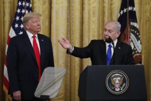 Piano per la pace in Medio Oriente, Trump prevede uno stato palestinese