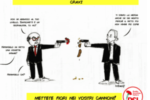 La vignetta di Natangelo su Craxi è becero squadrismo e ironia di bassa lega