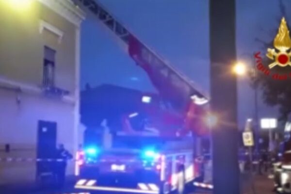 Caserta, incendio in una casa di riposo: due morti