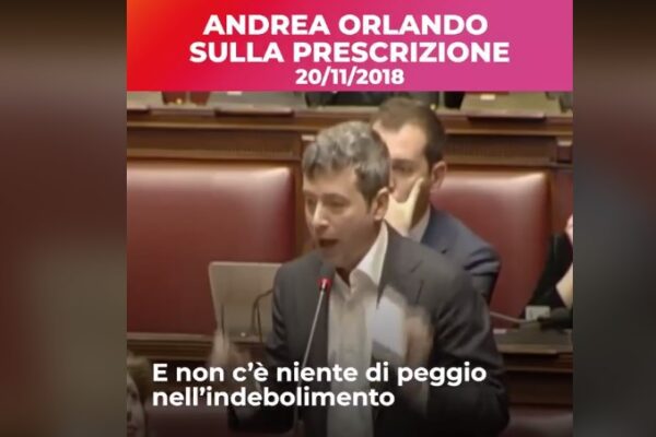 La coerenza di Orlando e del Pd sulla prescrizione, quando accusava il governo giallo-verde