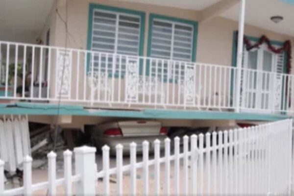 Terremoto: forte scossa a Porto Rico, diverse abitazioni danneggiate