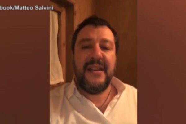 Il messaggio di fine anno di Salvini: “Se nel 2020 sarò processato, lo farò a nome di un popolo”