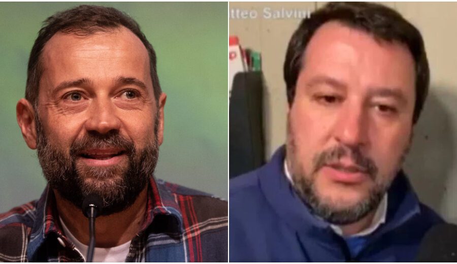 Il boomerang per Salvini dopo il blitz al citofono. Fabio Volo lo attacca: “Vai a suonare ai camorristi se hai le palle”