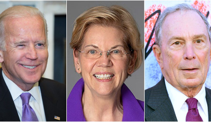 Elezioni Usa, corsa a tre: Bloomerg, Biden o Warren?