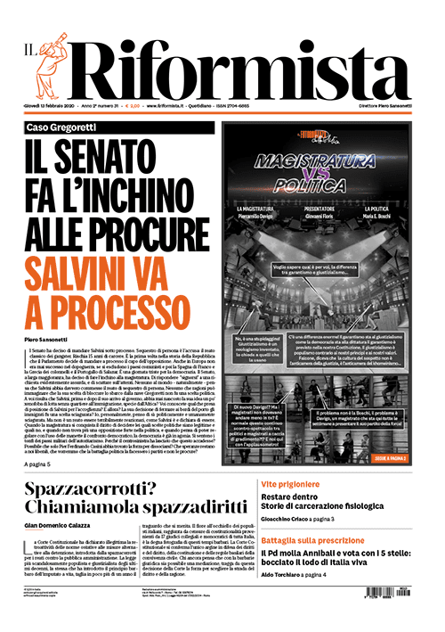 Quotidiano del 13 Febbraio 2020