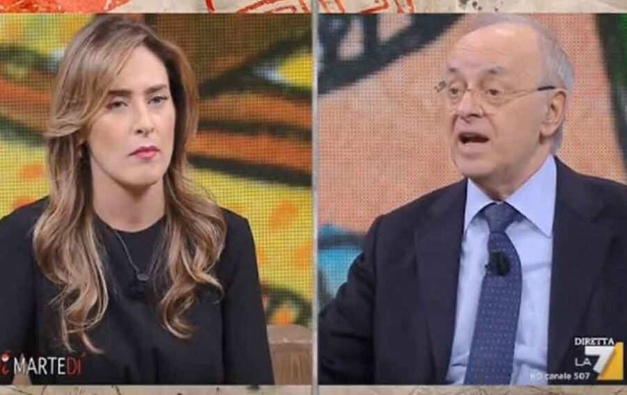 Maria Elena Boschi umilia Piercamillo Davigo su prescrizione e giustizia