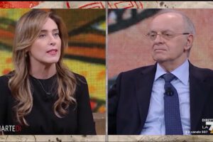 Maria Elena Boschi spiega a Piercamillo Davigo le differenze tra giustizialismo e garantismo