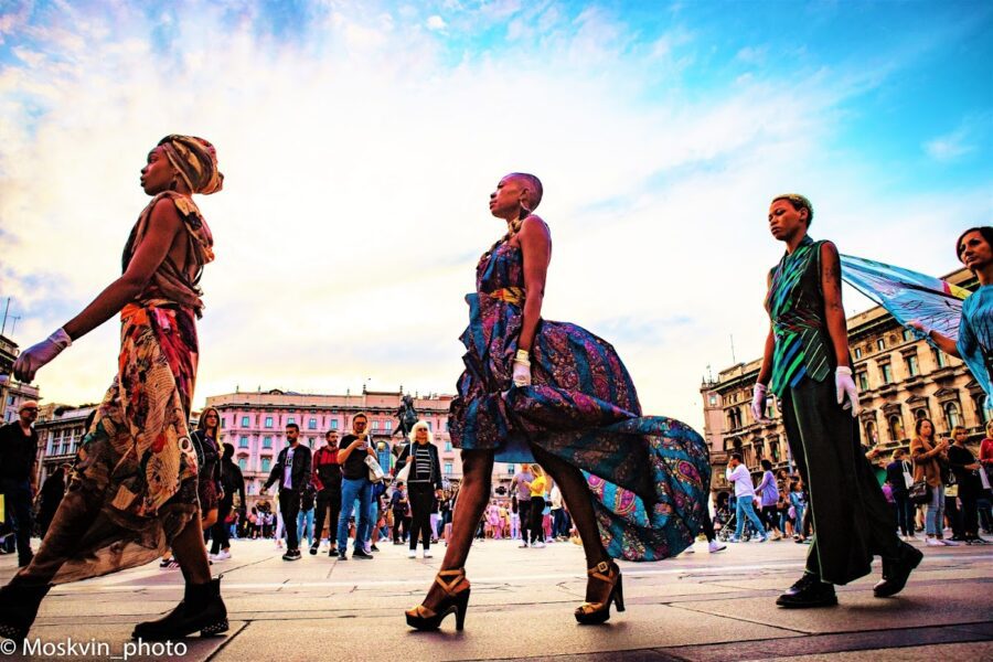FashionAbleEcoArt, la moda sostenibile alla Milano Fashion week e al Carnevale di Venezia