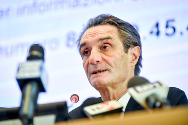 Psicosi coronavirus, il governatore Fontana: “E’ poco più di una normale influenza”