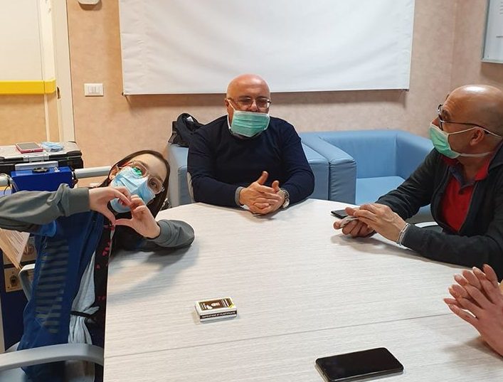 Ilaria, trapianto del cuore ok per la “mascotte del Monaldi”