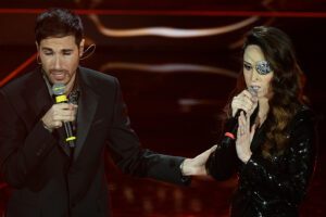 Gessica Notaro e Antonio Maggio a Sanremo con “La faccia e il cuore”, manifesto contro la violenza sulle donne