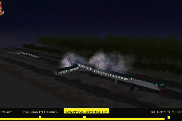 Incidente ferroviario di Pioltello, la ricostruzione in 3D