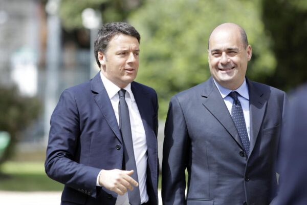matteo renzi nicola zingaretti