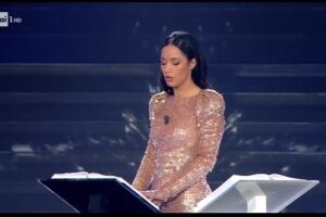 Sanremo, il commuovente discorso di Rula Jebreal contro la violenza di genere