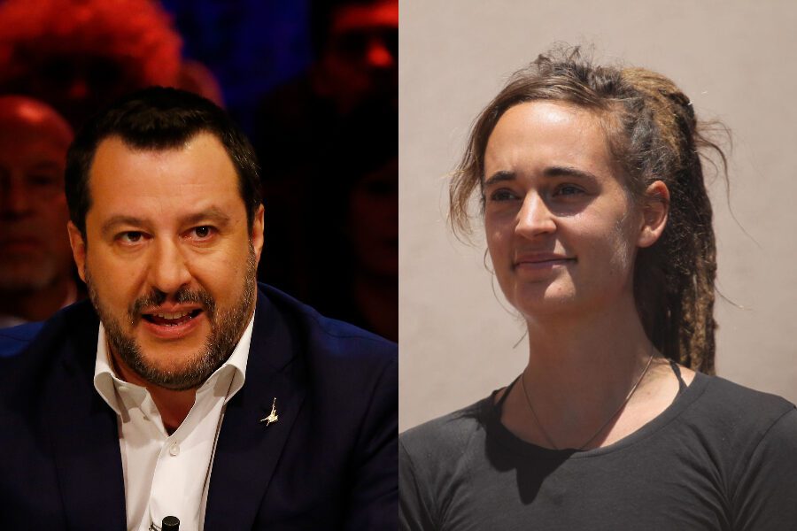 Giornata nera di Salvini, dopo il voto sulla Gregoretti rischia il processo per la diffamazione a Carola